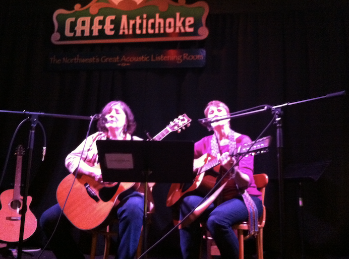 Anne-Louise Sterry performs with Portland Storytellers' Guild at Artichoke Cafe