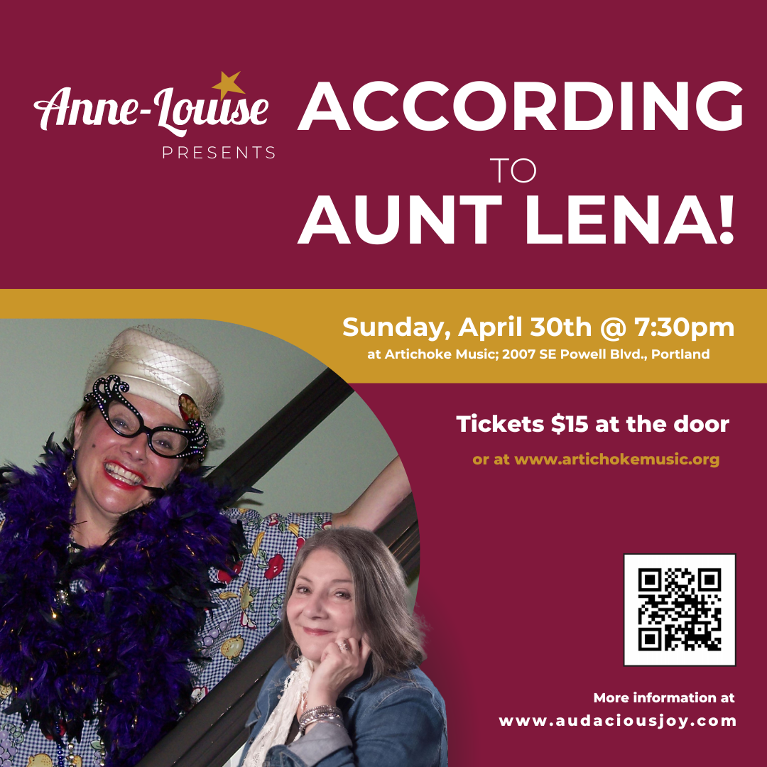 According to Aunt Lena LIVE on April 30th